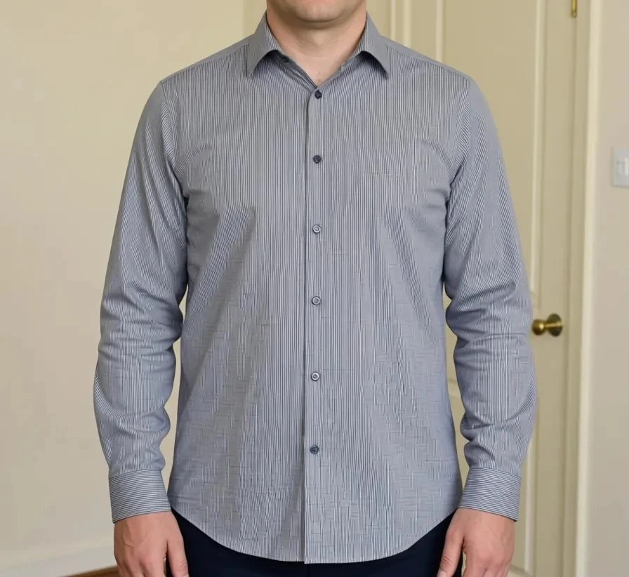 chemise a manches longues burton of london